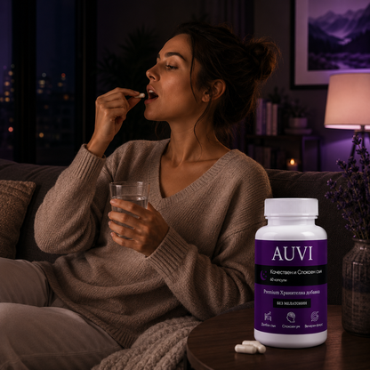 AUVI Sleep – 60 капсули за качествен и спокоен сън